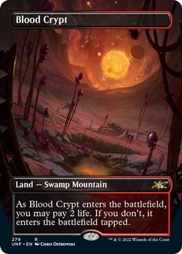 Blood Crypt Borderless 279 (Unfinity)  | Good Games Modbury