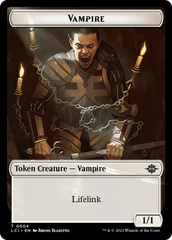 Emblem - Sorin, Lord of Innistrad // Vampire (0004) Double-Sided Token [The Lost Caverns of Ixalan Commander Tokens] | Good Games Modbury