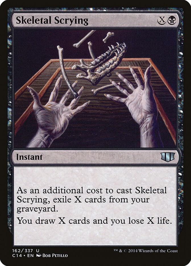Skeletal Scrying 162/337 (Commander 2014)  | Good Games Modbury