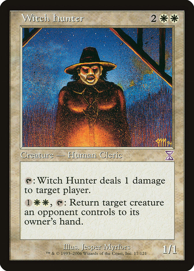 Witch Hunter 17/121 (Timeshifted)  - Foil | Good Games Modbury