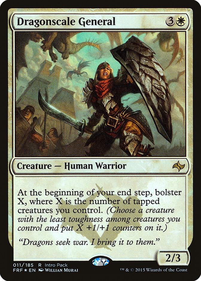 Dragonscale General 11/43 (Unique and Miscellaneous Promos)  - Foil | Good Games Modbury