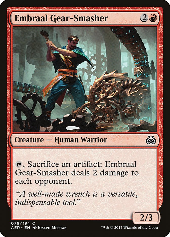Embraal Gear-Smasher 79/184 (Aether Revolt)  - Foil | Good Games Modbury