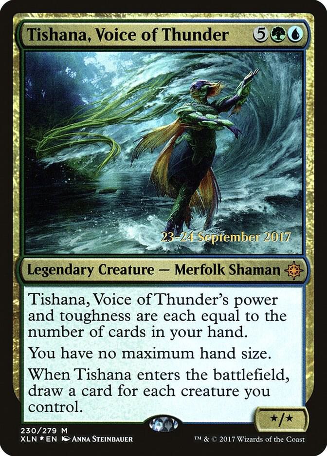 Tishana Voice of Thunder 230s/120 (Prerelease Cards)  - Foil | Good Games Modbury