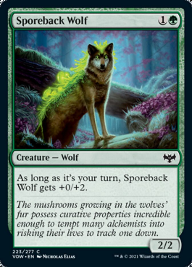 Sporeback Wolf [Innistrad: Crimson Vow] | Good Games Modbury