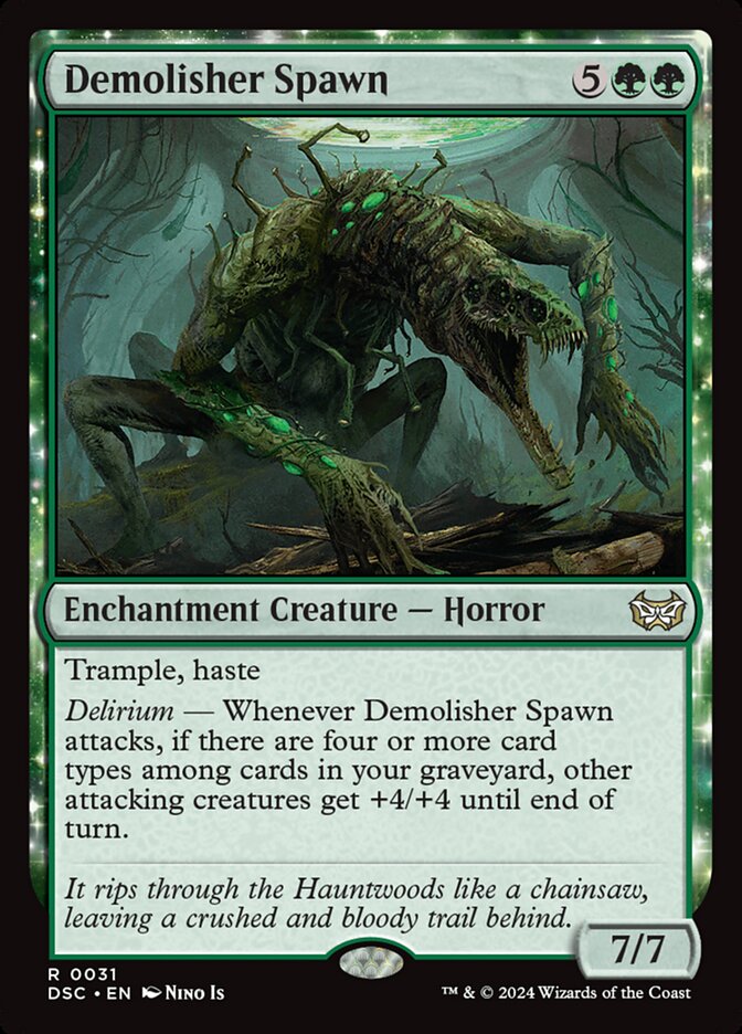 Demolisher Spawn 31/40 (Commander: Duskmourn: House of Horror)  | Good Games Modbury