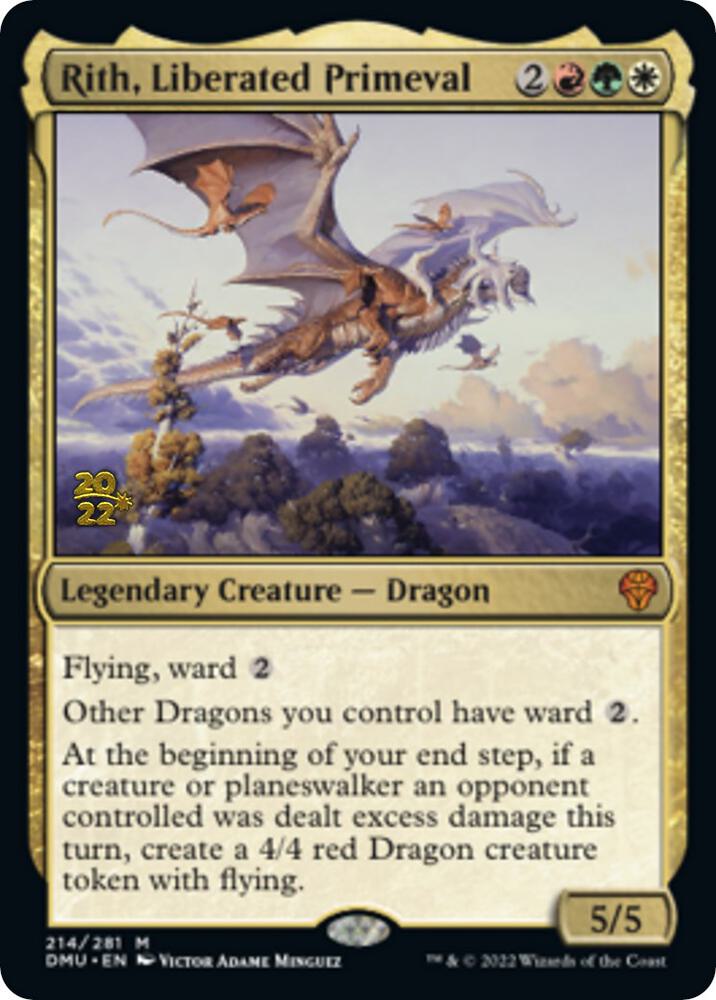 Rith Liberated Primeval 214s/161 (Prerelease Cards)  - Foil | Good Games Modbury