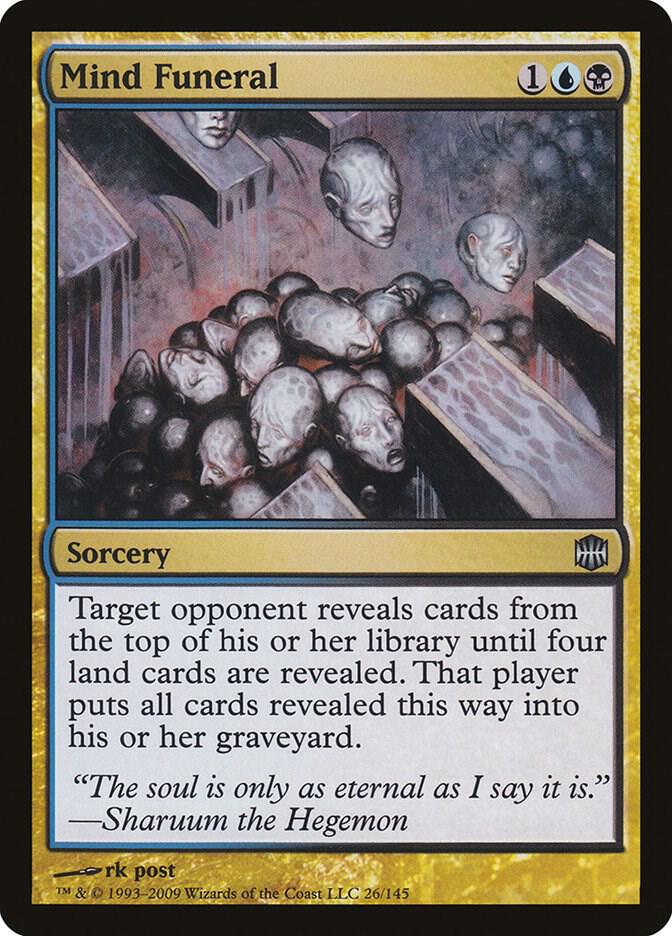 Mind Funeral 26/145 (Alara Reborn)  | Good Games Modbury