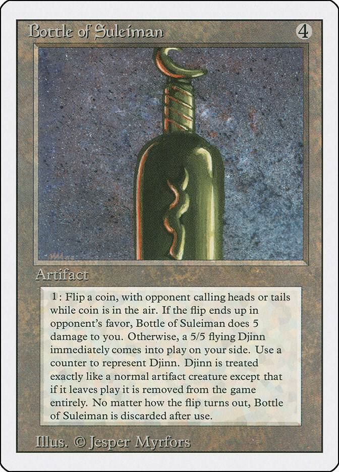Bottle of Suleiman 237/306 (Revised Edition)  | Good Games Modbury