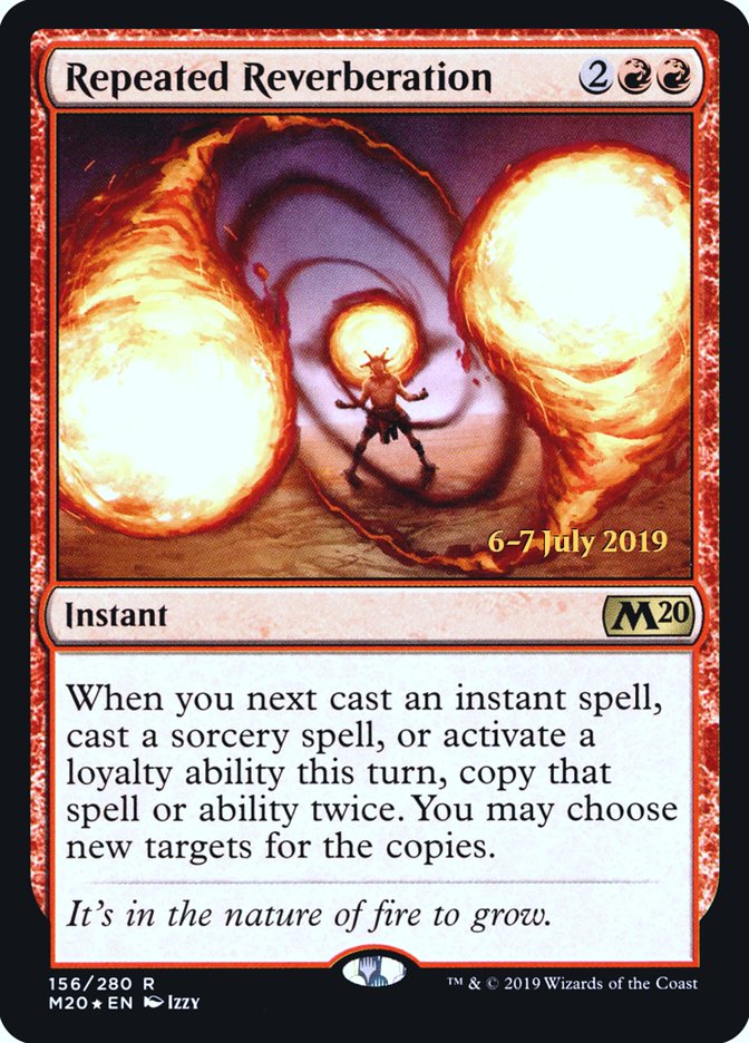 Repeated Reverberation [Core Set 2020 Prerelease Promos] | Good Games Modbury