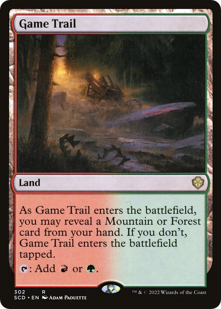 Game Trail 302/352 (Starter Commander Decks)  | Good Games Modbury