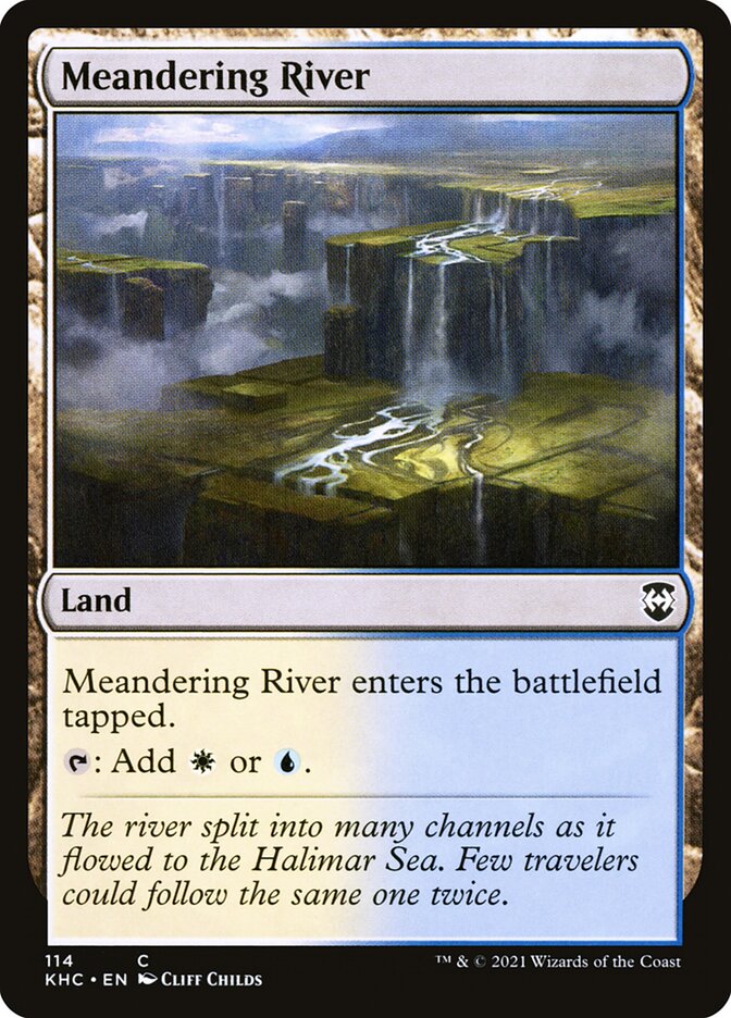 Meandering River 114/1 (Commander: Kaldheim)  | Good Games Modbury