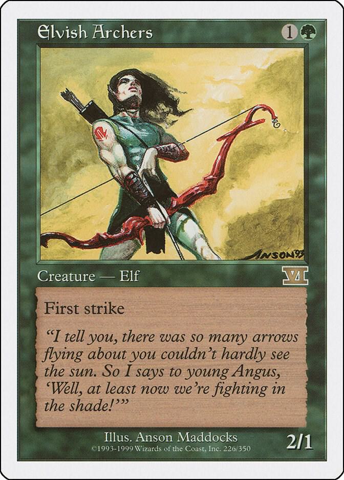 Elvish Archers 226 (Classic Sixth Edition)  | Good Games Modbury