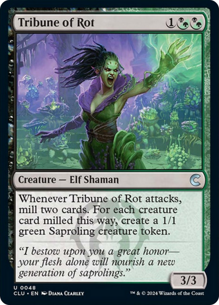 Tribune of Rot [Ravnica: Clue Edition] | Good Games Modbury