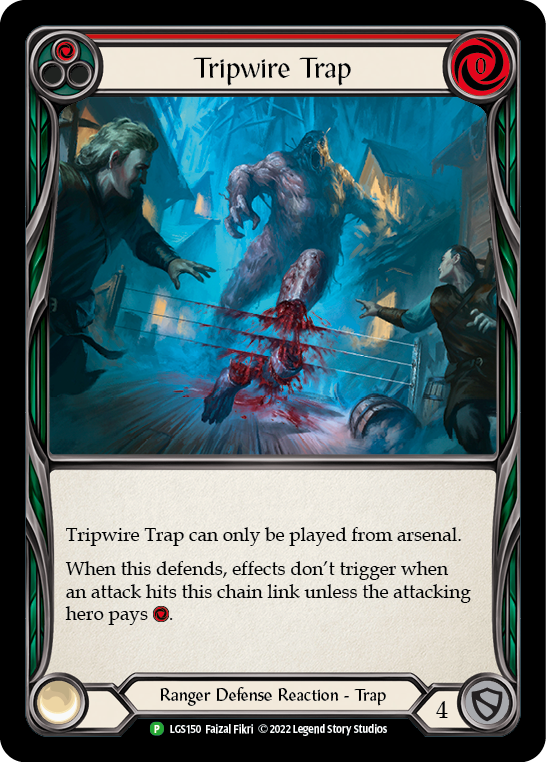 Tripwire Trap (Red) [LGS150] (Promo)  Rainbow Foil | Good Games Modbury