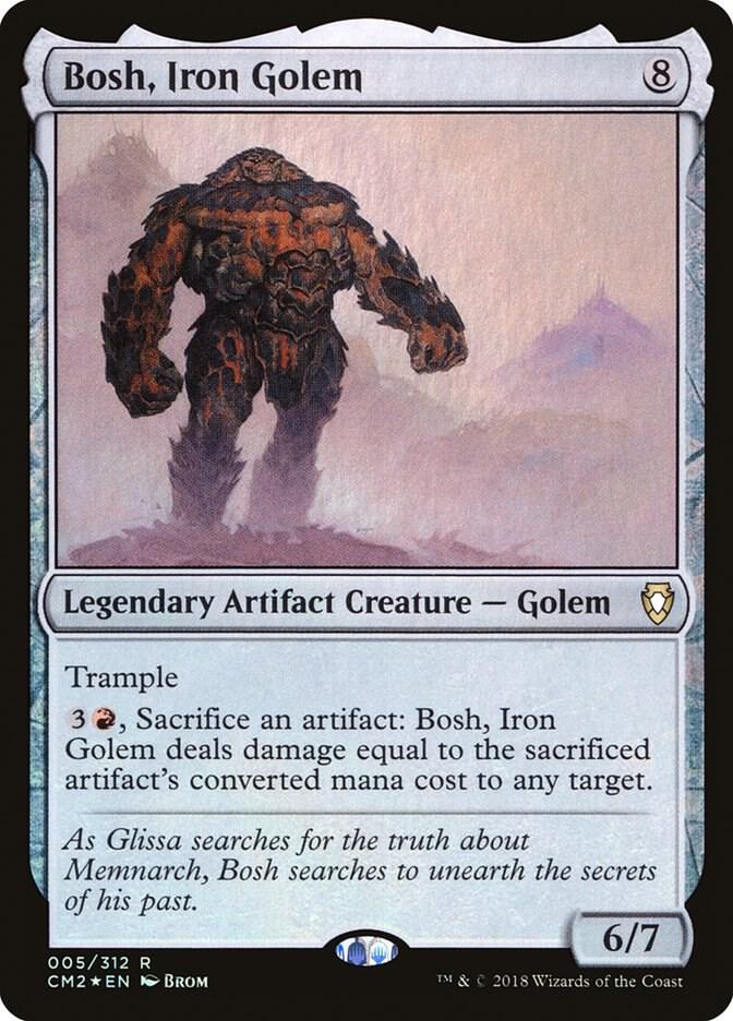 Bosh, Iron Golem 5/312 (Commander Anthology Volume II)  - Foil | Good Games Modbury