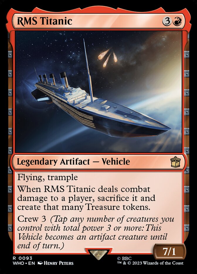RMS Titanic 93/331 (Universes Beyond: Doctor Who)  - Foil | Good Games Modbury