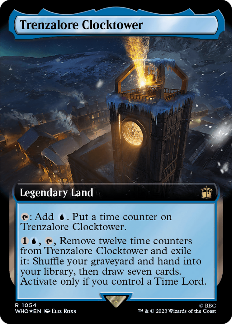 Trenzalore Clocktower (Extended Art) (Surge Foil) [Doctor Who] | Good Games Modbury