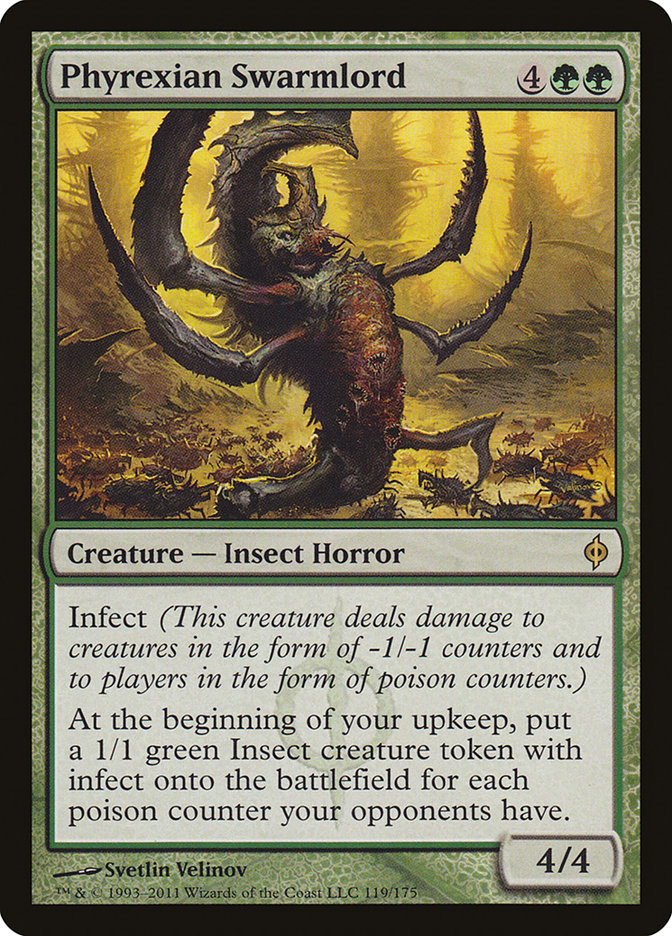 Phyrexian Swarmlord 119/175 (New Phyrexia)  - Foil | Good Games Modbury