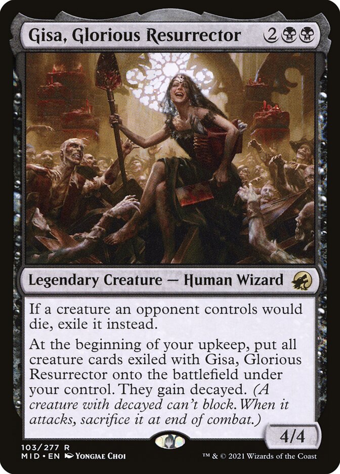 Gisa Glorious Resurrector 103 (Innistrad: Midnight Hunt)  | Good Games Modbury