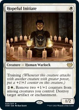 Hopeful Initiate 20 (Innistrad: Crimson Vow)  - Foil | Good Games Modbury