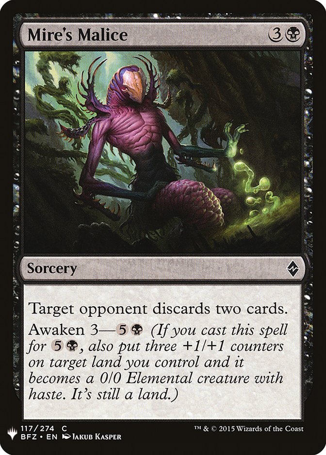 Mire's Malice [Mystery Booster] | Good Games Modbury