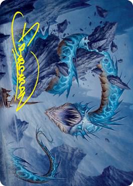 Biolume Serpent Art Card Gold Stamped Signature 20 (Art Series: Innistrad: Crimson Vow)  | Good Games Modbury