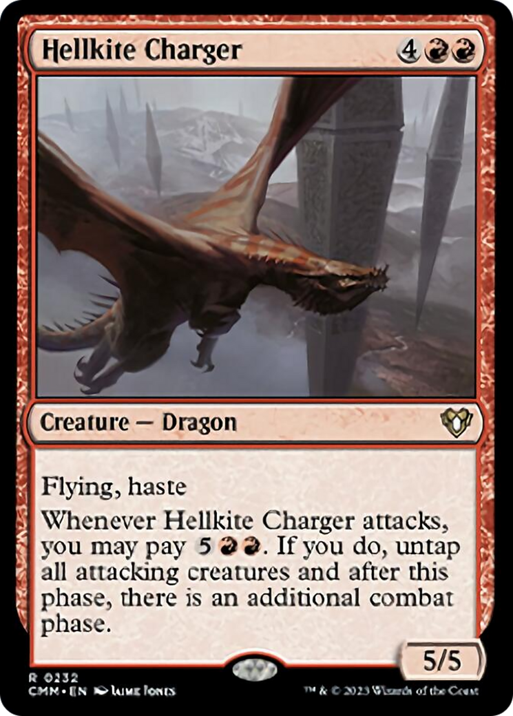 Hellkite Charger [Commander Masters] | Good Games Modbury