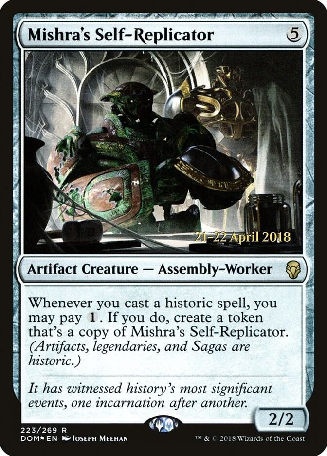 Mishras Self Replicator 223s/118 (Prerelease Cards)  - Foil | Good Games Modbury