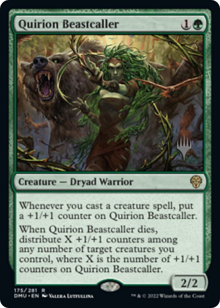 Quirion Beastcaller 175p/161 (Promo Pack: Dominaria United)  | Good Games Modbury