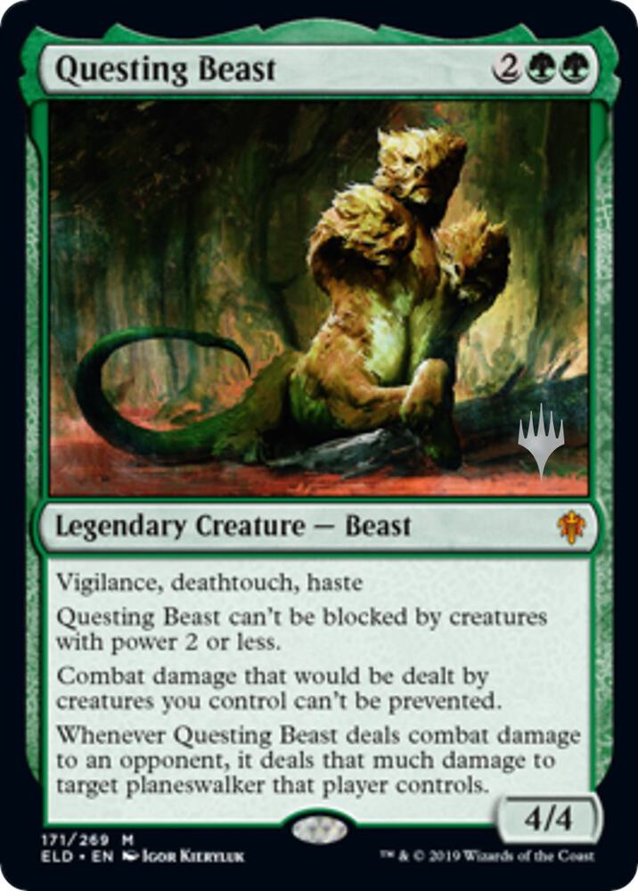 Questing Beast 171 (Promo Pack: Throne of Eldraine)  - Foil | Good Games Modbury