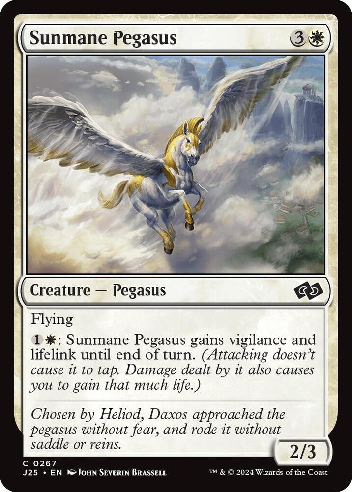 Sunmane Pegasus 267/779 (Foundations Jumpstart)  | Good Games Modbury
