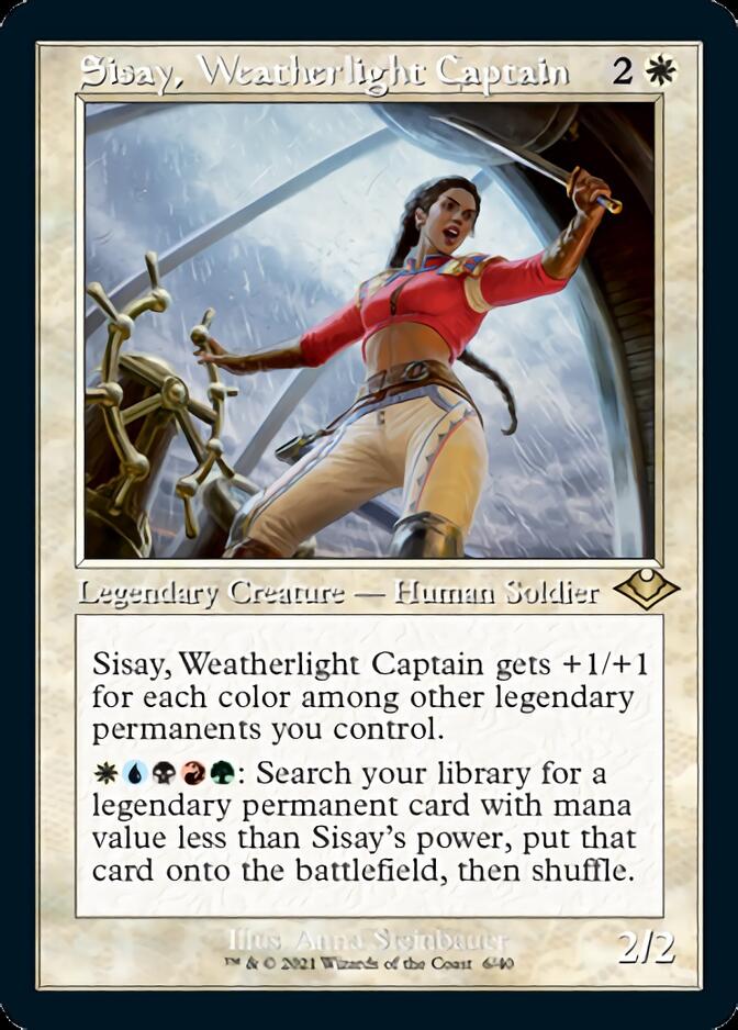 Sisay, Weatherlight Captain (Retro) [Modern Horizons 2] | Good Games Modbury