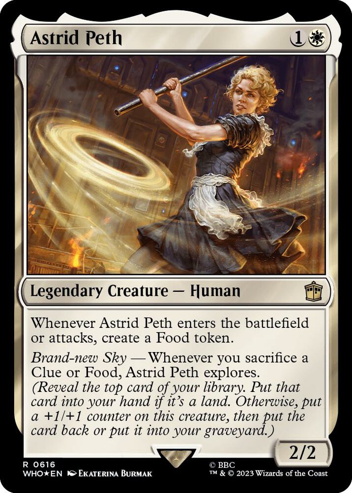 Astrid Peth 616/331 (Universes Beyond: Doctor Who)  - Surge Foil | Good Games Modbury