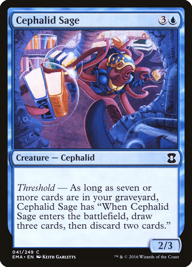 Cephalid Sage 41/249 (Eternal Masters)  - Foil | Good Games Modbury
