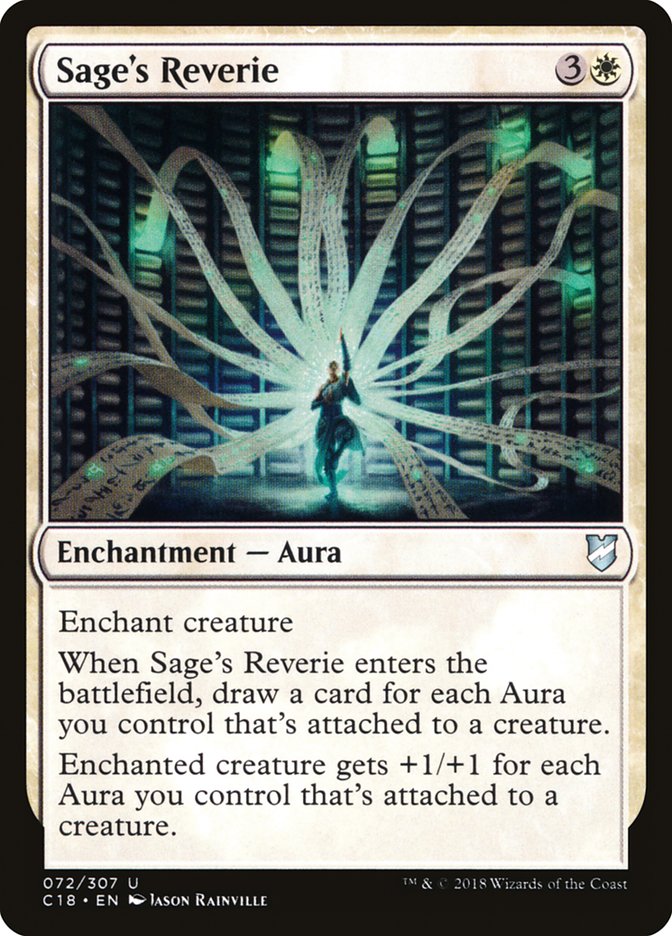 Sage's Reverie 72/307 (Commander 2018)  | Good Games Modbury