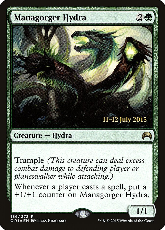 Managorger Hydra [Magic Origins Prerelease Promos] | Good Games Modbury