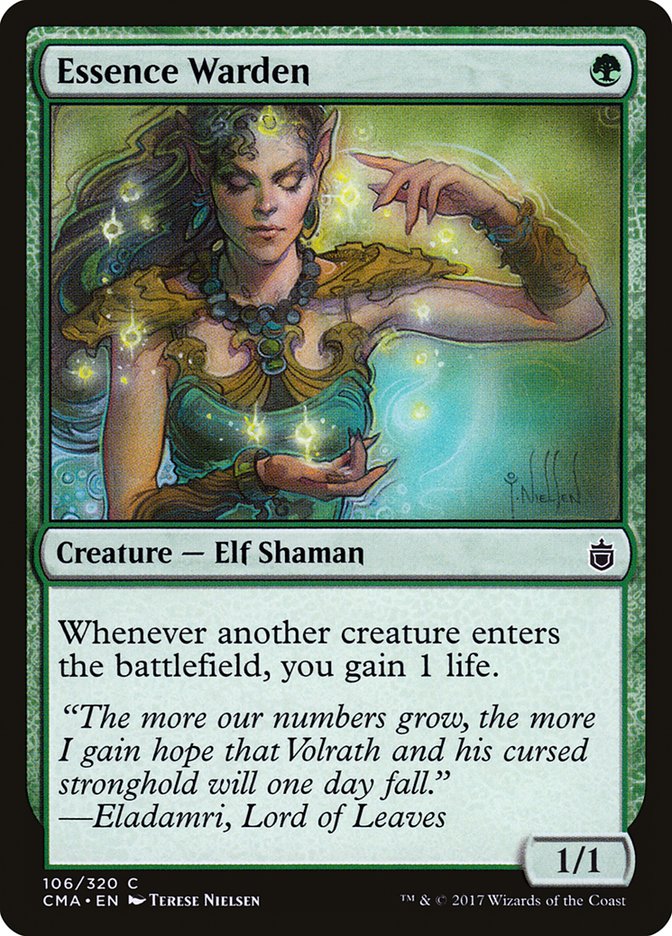 Essence Warden 106/320 (Commander Anthology)  | Good Games Modbury