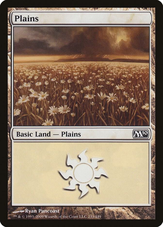 Plains 233/249 (Magic 2010 (M10))  - Foil | Good Games Modbury