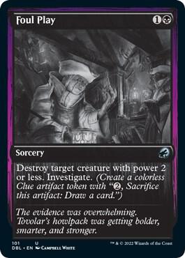Foul Play 101/534 (Innistrad: Double Feature)  - Foil | Good Games Modbury