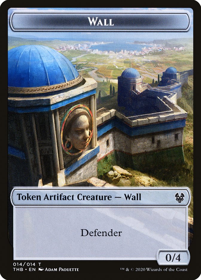 Wall Token [Theros Beyond Death Tokens] | Good Games Modbury