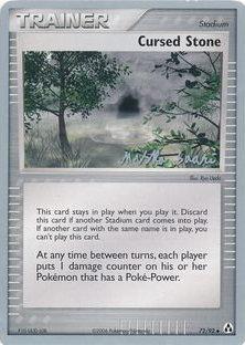 Cursed Stone (72/92) (Suns & Moons - Miska Saari) [World Championships 2006] | Good Games Modbury