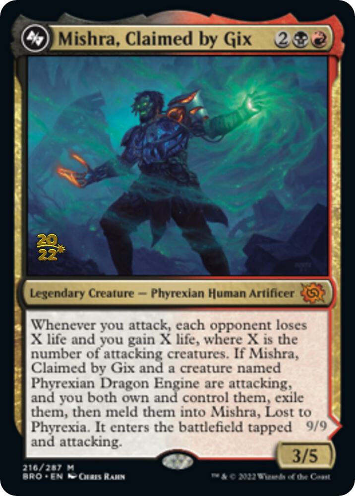 Mishra Claimed by Gix 216s/169 (Prerelease Cards)  - Foil | Good Games Modbury