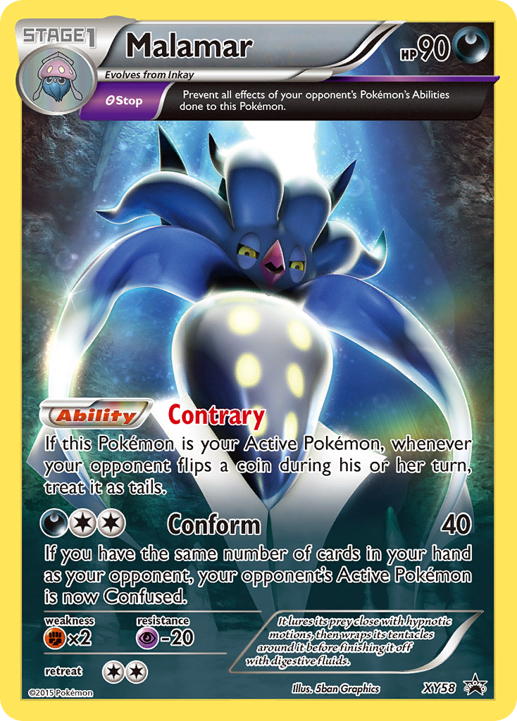 Malamar (XY58) [XY: Black Star Promos] | Good Games Modbury