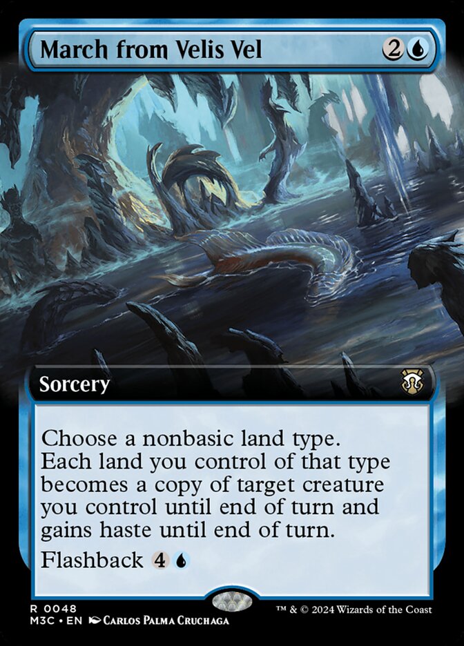March from Velis Vel 48/411 (Commander: Modern Horizons 3)  - Extended Art | Good Games Modbury