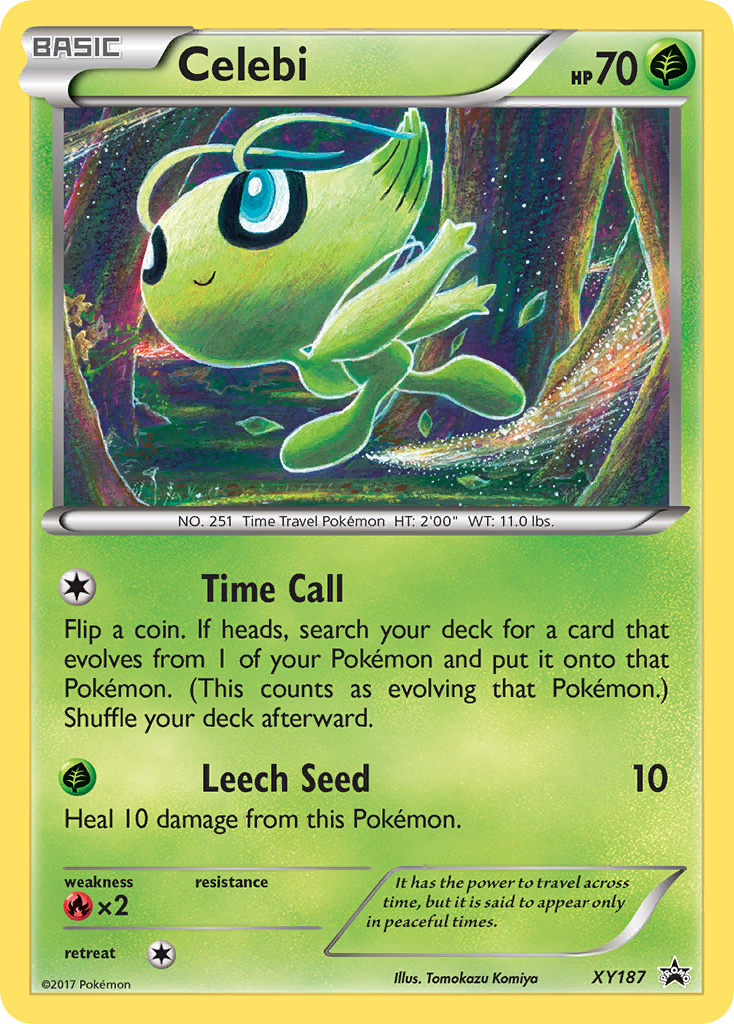 Celebi (XY187) [XY: Black Star Promos] | Good Games Modbury