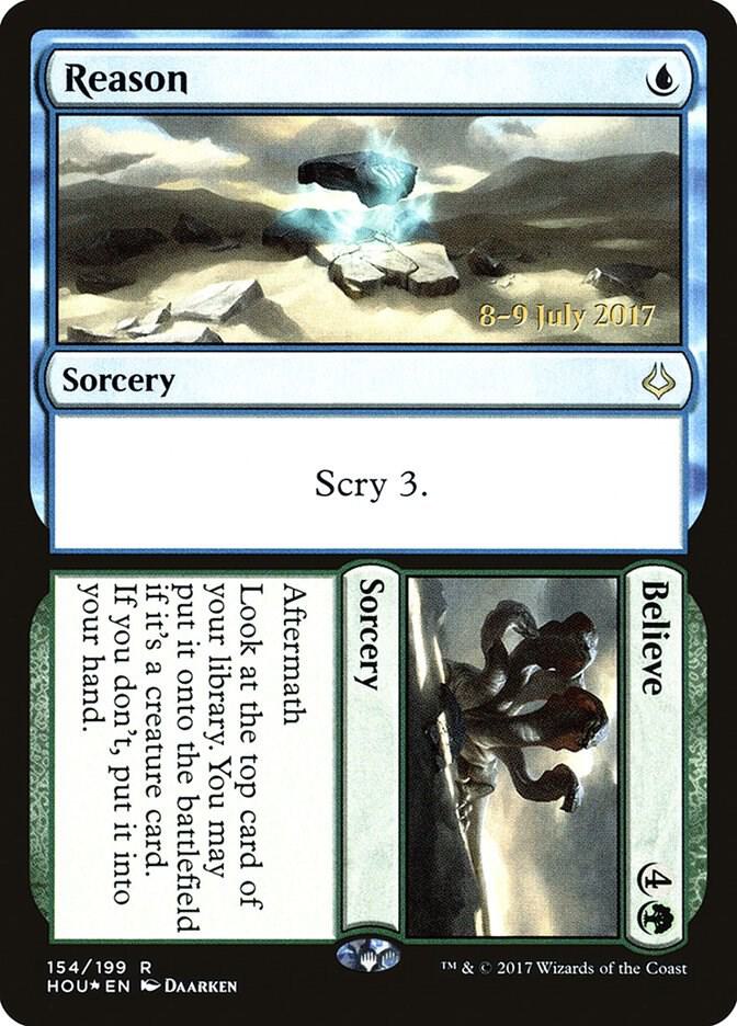 Reason Believe 154s/62 (Prerelease Cards)  - Foil | Good Games Modbury