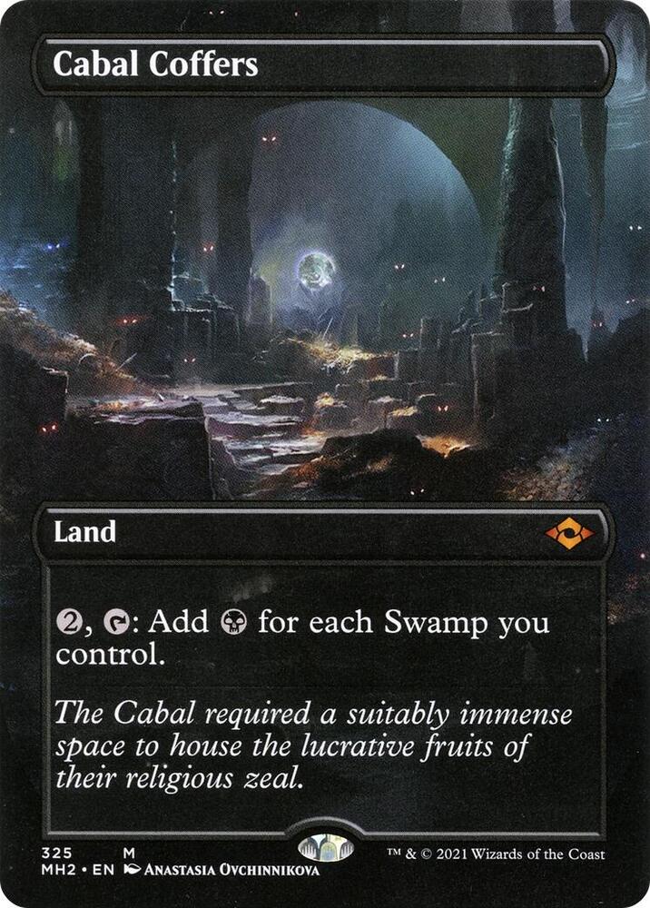 Cabal Coffers Borderless 325 (Modern Horizons 2)  | Good Games Modbury