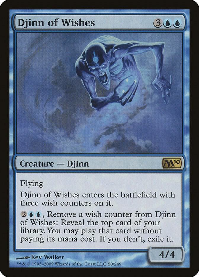 Djinn of Wishes 50/249 (Magic 2010 (M10))  - Foil | Good Games Modbury