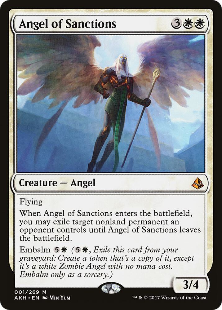 Angel of Sanctions 1 (Amonkhet)  | Good Games Modbury