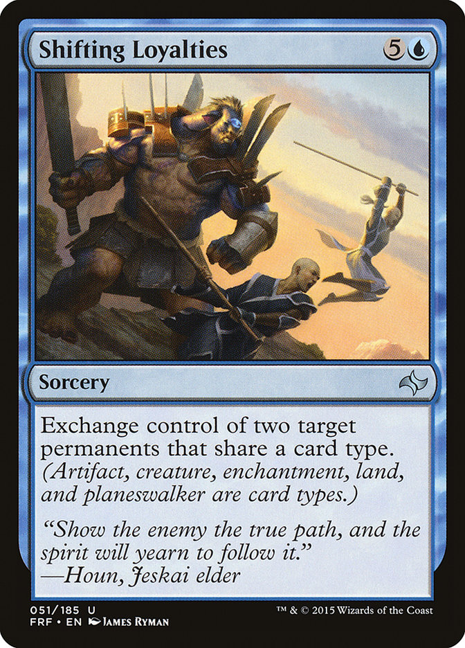 Shifting Loyalties 51/185 (Fate Reforged)  - Foil | Good Games Modbury